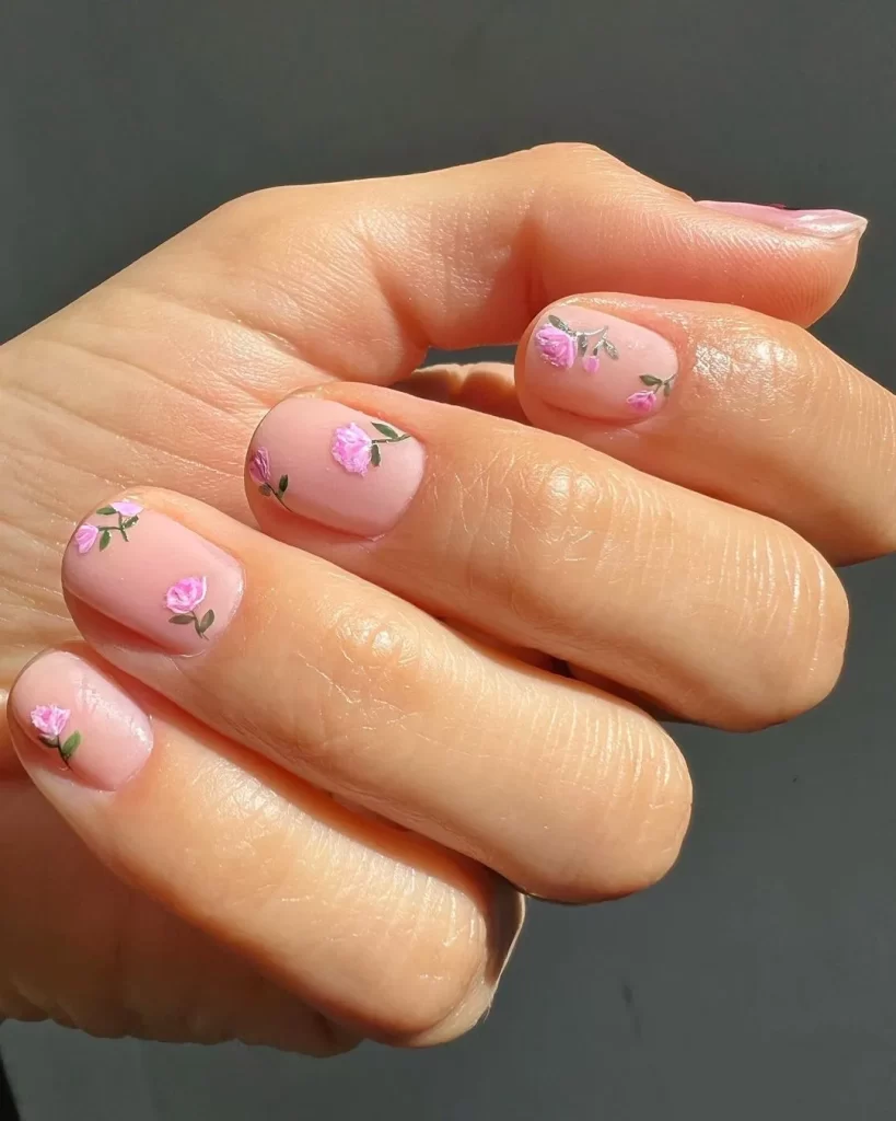 25 Truly Innovative Flower Nail Art Designs for Spring (and Beyond)