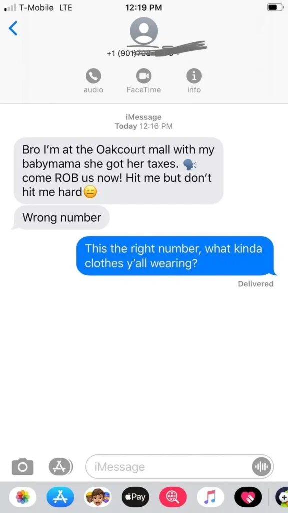 Trashy stranger